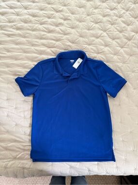 Big Boy’s Classic Polo Shirt - Royal Blue - NWT